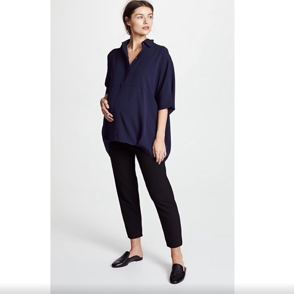 Hatch Tops - Hatch The Button Down Shirt in Navy